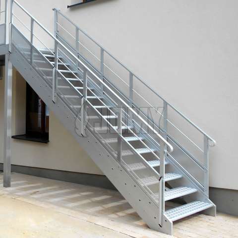 Aluminium Stairs For Evacuation Or Access JOMY