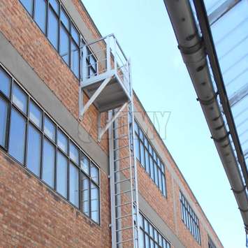 Evacuation ladders: the alternative egress solution.