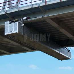 Hängende Plattform für die Wartung und Reparatur von Brücken.