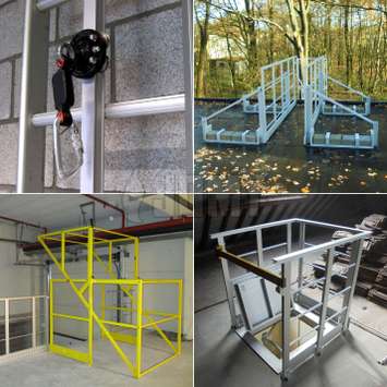 Individual or collective fall protection.