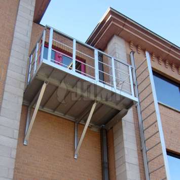 Retractable Fire Escape Ladder - Discreet and Secured